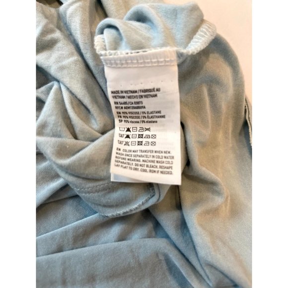 NWT American Eagle Outfitter Women Soft & Sexy Lace Up Tank Top V Neck Gray S - Picture 8 of 8